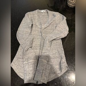 Splendid Gray Thermal Waffle Long Sleeve